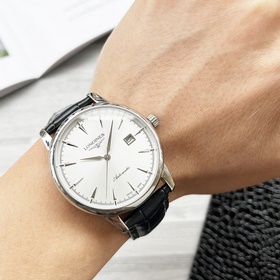 【Новинка】： Longines с тремя стрелками Тип ： Элитные мужские часы 