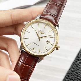 【Новинка】： Longines с тремя стрелками Тип ： Элитные мужские часы 