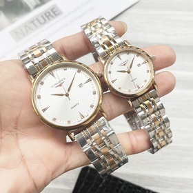 Часы Longines для пар, оригинальные импортные кварцевые механизмы