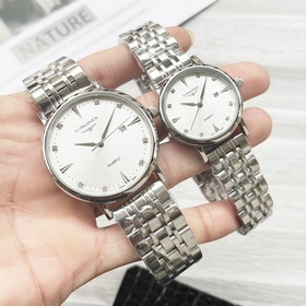 Часы Longines для пар, оригинальные импортные кварцевые механизмы