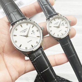 Часы Longines для пар, оригинальные импортные кварцевые механизмы