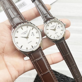 Часы Longines для пар, оригинальные импортные кварцевые механизмы