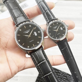 Часы Longines для пар, оригинальные импортные кварцевые механизмы