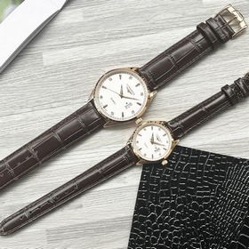 Часы Longines для пар, оригинальные импортные кварцевые механизмы