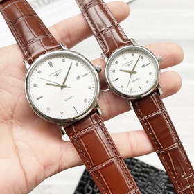 Часы Longines для пар, оригинальные импортные кварцевые механизмы