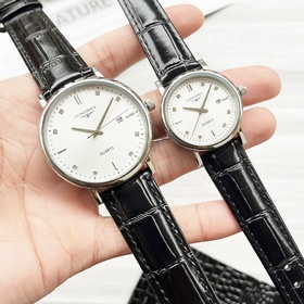 Часы Longines для пар, оригинальные импортные кварцевые механизмы