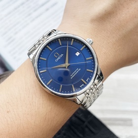 【Новинка】： Omega с тремя стрелками Тип ： Элитный мужской часы 【Ре