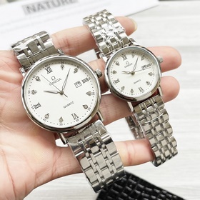 Часы Omega для пар, оригинальные импортные кварцевые механизмы, м