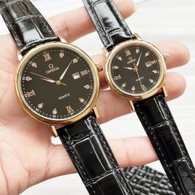 Часы Omega для пар, оригинальные импортные кварцевые механизмы, м