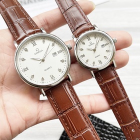 Часы Omega для пар, оригинальные импортные кварцевые механизмы, м
