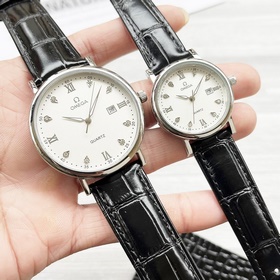 Часы Omega для пар, оригинальные импортные кварцевые механизмы, м