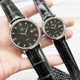 Часы Omega для пар, оригинальные импортные кварцевые механизмы, м