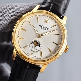 Новинка 2024 года — Rolex. Серия Moonphase. Мужские часы. Простые