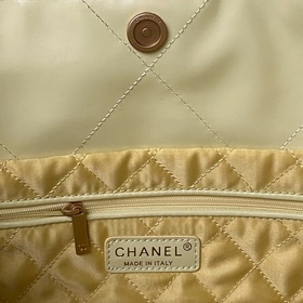 chanel 24c горизонтальная версия мусорный мешок, популярная сумка