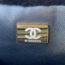 Chanel осенне-зимняя коллекция, сумка из шерсти с бриллиантами AS