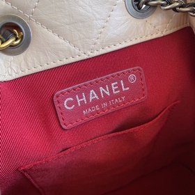 94485 CHANEL Новая ограниченная серия ретро-рюкзак с золотой и се