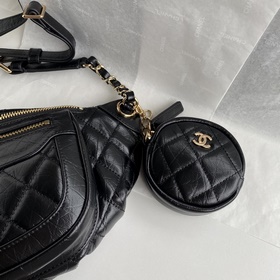 chanel AS1077 Chanel сумка 19 осень-зима, новая модель, поясная с
