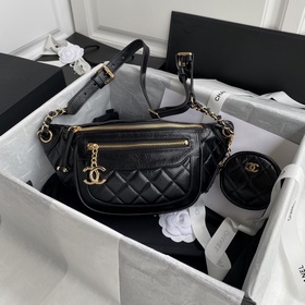 chanel AS1077 Chanel сумка 19 осень-зима, новая модель, поясная с