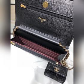 chanel, новая версия сумки woc, эксклюзивная версия с капсулой из