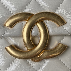 Chanel 23, скрытая модель, ретро-черный и золотой большой логотип