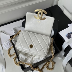 Chanel 23, скрытая модель, ретро-черный и золотой большой логотип