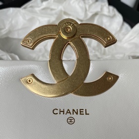 Chanel 23, скрытая модель, ретро-черный и золотой большой логотип
