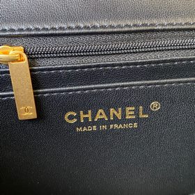 Chanel 2024 новейшая сумка Mini CF handle AS2431 с классической к