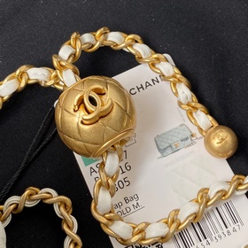 Chanel AS1787 Популярная металлическая сумка mini с крышкой. На ц