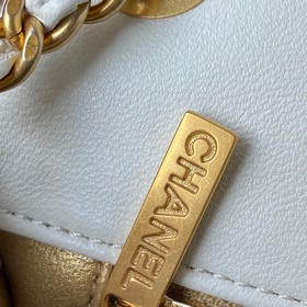 Chanel AS1787 Популярная металлическая сумка mini с крышкой. На ц