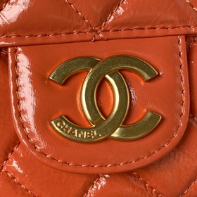 Средний размер Chanel 23B AS4322 из масляной кожи, сумка-хобо, ид