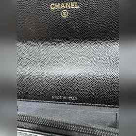 chanel 22K Новинка Сумка-багет с двойной цепочкой для мобильного 
