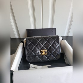 23K Широкая цепочка складками 19mini Сумка-тофу Новинка этого сез