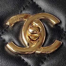 chanel Trendy 24C AS92236 CC с ручкой. Классическая ромбовидная т