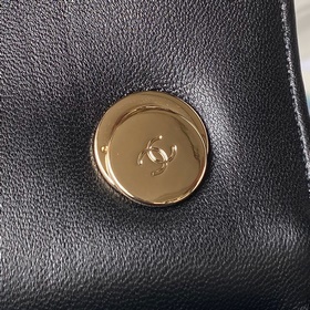chanel Trendy 24C AS92236 CC с ручкой. Классическая ромбовидная т