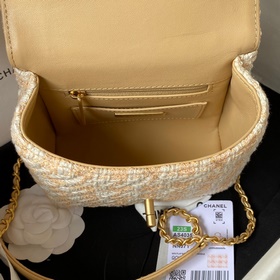 Chanel 23S Новая модель AS4035 с ручкой и откидной крышкой, изгот