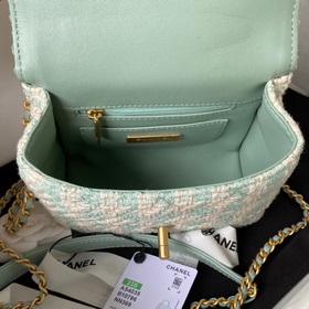 Chanel 23S Новая модель AS4035 с ручкой и откидной крышкой, изгот