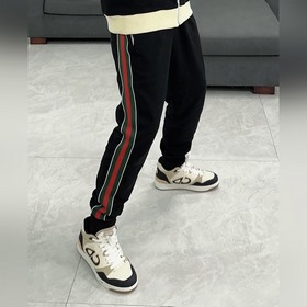 Брюки GUCCI/Gucci 2024 Новая модель комплект из трикотажной куртк