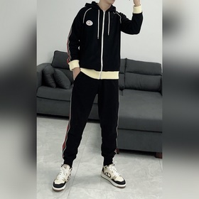 Брюки GUCCI/Gucci 2024 Новая модель комплект из трикотажной куртк
