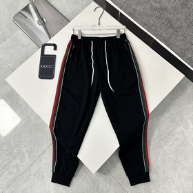Брюки 0 GUCCI/Gucci 2024 Новый комплект трикотажная куртка с ткан