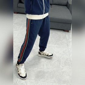 Брюки GUCCI/Gucci 2024 Новая модель комплект из трикотажной куртк