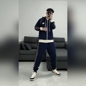 Брюки GUCCI/Gucci 2024 Новая модель комплект из трикотажной куртк