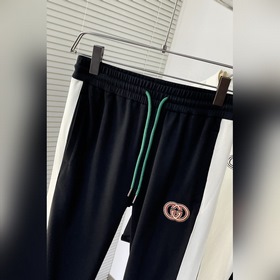 D873 GU Gucci эксклюзивная модель новых брюк для отдыха высоком к