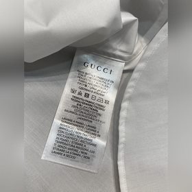 Gucci эксклюзивная новая модель мужской рубашки-поло из оригиналь