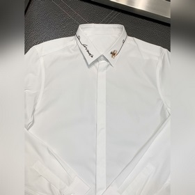 Gucci эксклюзивная новая модель мужской рубашки ppolo, высококаче