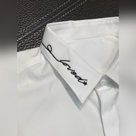 Gucci эксклюзивная новая модель мужской рубашки ppolo, высококаче