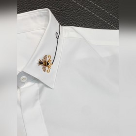Gucci эксклюзивная новая модель мужской рубашки ppolo, высококаче