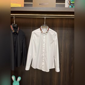 Gucci 2024 весенняя новинка： рубашка Gucci с вышивкой, не требующ