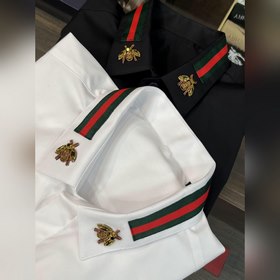 Gucci 2024 весенняя новинка： рубашка Gucci с вышивкой, не требующ