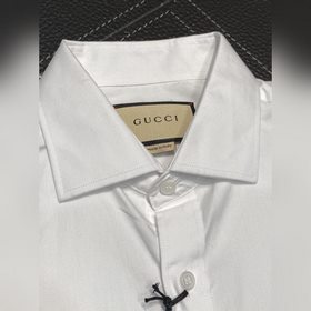 Gucci эксклюзивная новая модель мужской рубашки-поло из оригиналь