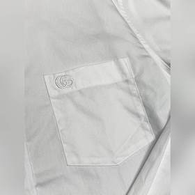 Gucci эксклюзивная новая модель мужской рубашки-поло из оригиналь